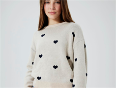 Name It pure cashmere hearts knit sweater